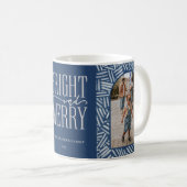 Mug Festif Boho Motif 2 Photo Famille Vacances (Devant droit)