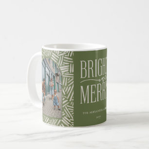Mug Festif Boho Motif 2 Photo Famille Vacances Café