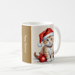 Mug Festif chats mignons en costumes de Noël