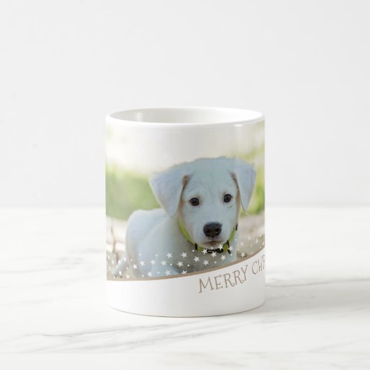 Mug Festif Chien Photo Stars Noël Keepsaké (Centre)