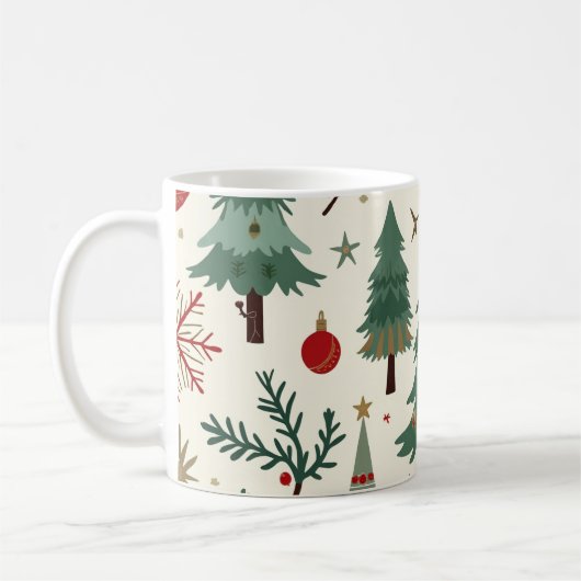 Mug Festif de Noël (Gauche)