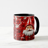 Mug Festif d'hiver 3D - Parfait pour des vacances (Devant droit)