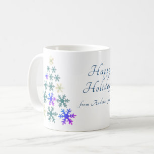 Mug Festif Flube de Noël Arbre de Noël Famille Vacance