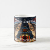 Mug Festif Kitten de Noël avec Santa Hat (Centre)