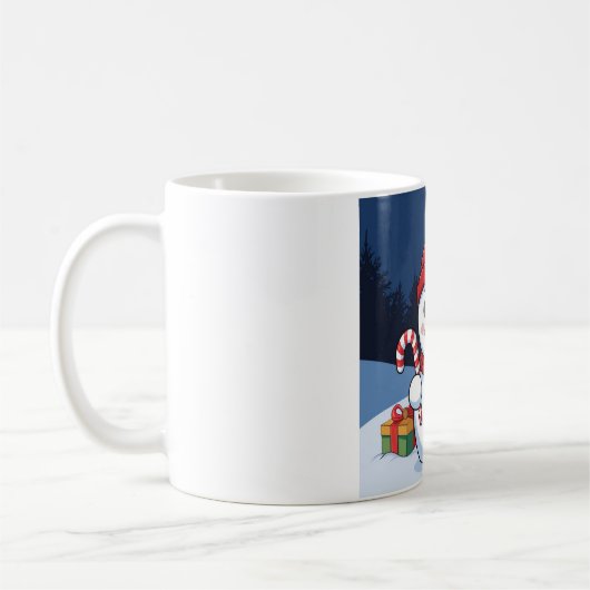 Mug Festif Noël des Snowman (Gauche)