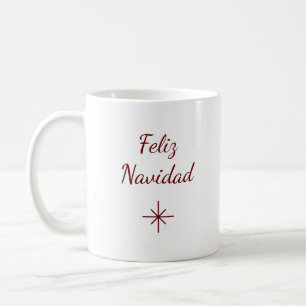 Mug Festif Red Snowflake Noël