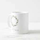 Mug Festif Watercolor Wreath (Devant gauche)
