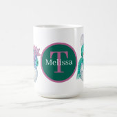 Mug Festin bonhomme de neige ajouter monogramme (Centre)