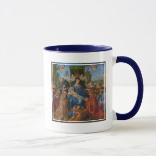 Mug Festin des guirlandes de rose, 1506 (huile sur le