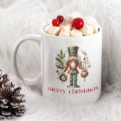 Mug Festin Noisette de Noël Joyeux Texte de Noël