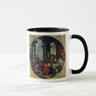 Mug Festin sous un portique ionique, c.1720-25