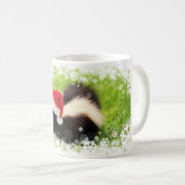 Mug Festin Striped Skunk Christmas (Devant droit)