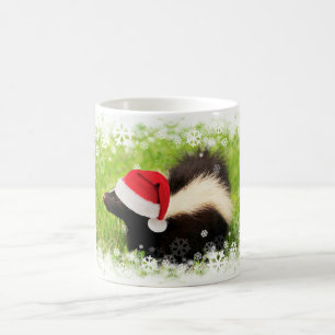 Mug Festin Striped Skunk Christmas