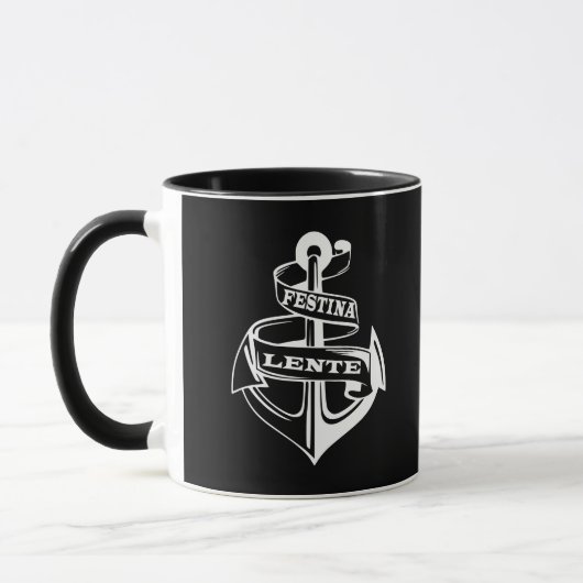 Mug Festina lente (Gauche)