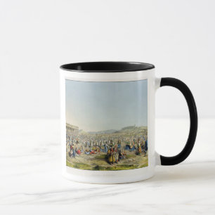 Mug Festival à Athènes, pub. par J. Rodwell, 1830