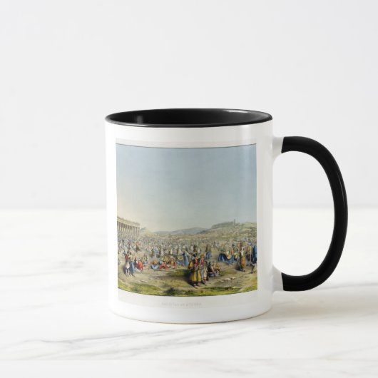 Mug Festival à Athènes, pub. par J. Rodwell, 1830 (Droite)