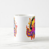 Mug Festival de Dj Edm Pieuvre de Feu Rave d'Été (Centre)