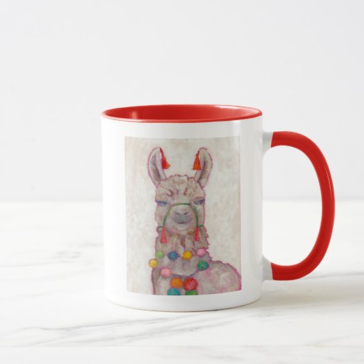 Mug Festival de l'aquarelle Llama (Droite)