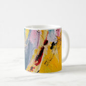 Mug Festival du printemps. Peinture à texture multicol (Devant droit)