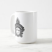 Mug Festival indien Durga Maa Dieu hindou (Devant gauche)
