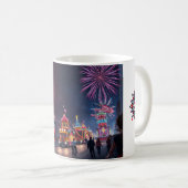 Mug Festive 4 juillet Fête américaine Feu d'artifice (Devant droit)