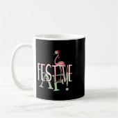 Mug Festive Af Ironic Sarcastic Merry Christmas Flamin (Gauche)