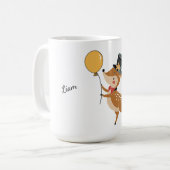 Mug Festive animals - Fawn (Devant gauche)