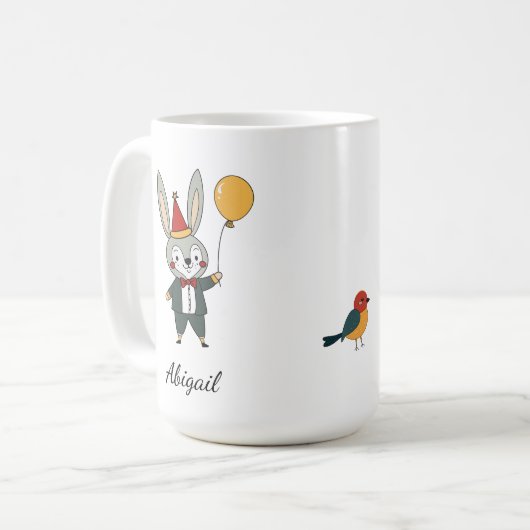 Mug Festive animals - Rabbit (Devant gauche)