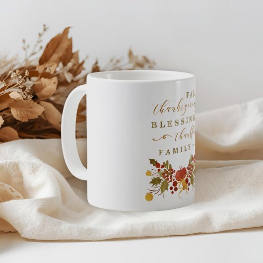 Mug Festive Autumn Watercolor Folithe