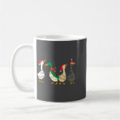 Mug Festive Christmas Ducks Decorative Xmas Lights San (Gauche)