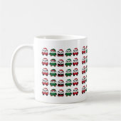 Mug Festive Christmas Pattern – Seamless Holiday Icons (Gauche)