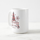 Mug Festive Christmas sweatshirt with Santa Claus (Devant gauche)