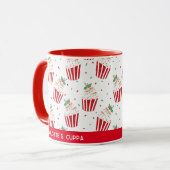 Mug festive de gâteau de Noël (Devant gauche)