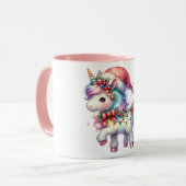 Mug Festive de Noël pour les enfants (Devant gauche)