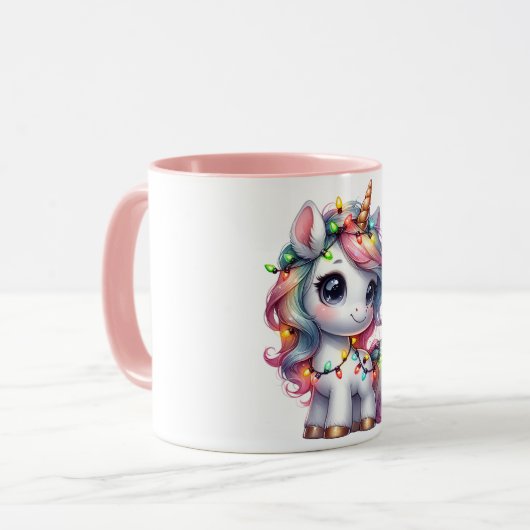 Mug Festive de Noël pour les enfants (Devant gauche)
