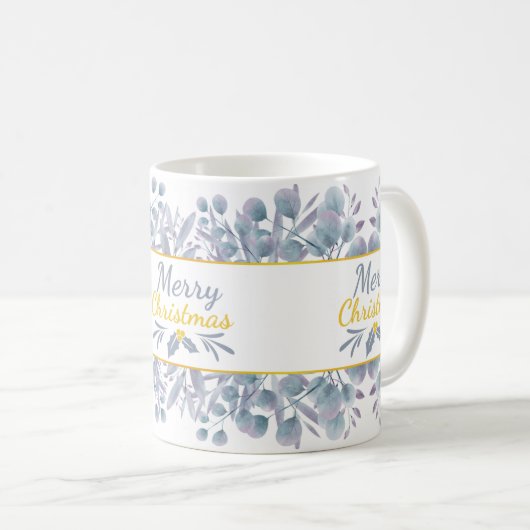 Mug Festive Eucalyptus (Devant droit)