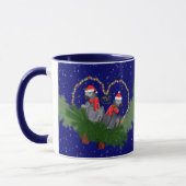 Mug Festive Featherballs (Gauche)
