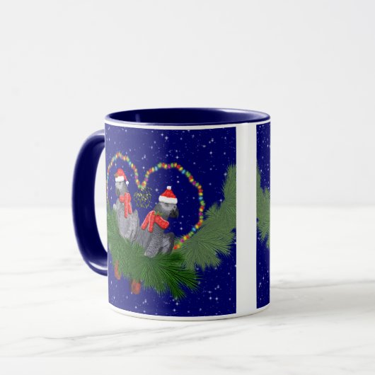 Mug Festive Featherballs (Devant gauche)