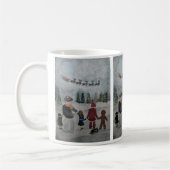 Mug Festive Friends Painting by Alfred Fox (Gauche)