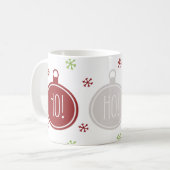 Mug Festive Fun Ho ! Ho ! Ho ! Noël (Devant gauche)