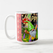 Mug Festive Garden Gnomes Birthday Celebration (Gauche)