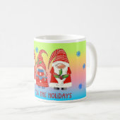 Mug Festive Gnomes célébrant les fêtes (Devant droit)