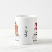 Mug Festive Je serai Gnome pour Noël neige (Centre)