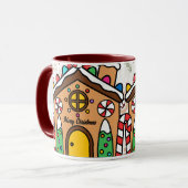 Mug Festive Joie Noël (Devant gauche)