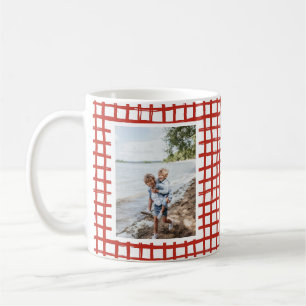 Mug Festive Main Rouge Dessinée Plaid 2 Photo