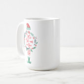 Mug Festive Noël Elfe Prenons un #Elfie (Devant gauche)