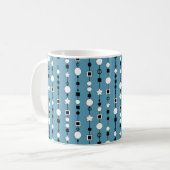 Mug Festive pattern with string beads and jewelry star (Devant gauche)