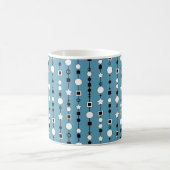 Mug Festive pattern with string beads and jewelry star (Centre)