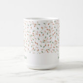 Mug Festive Sage Green Minimal Christmas Lights Nom (Centre)