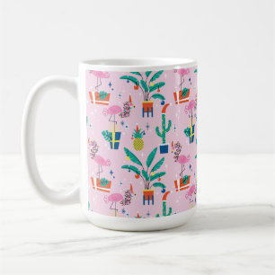 Mug Festive Tropical Noël Motif